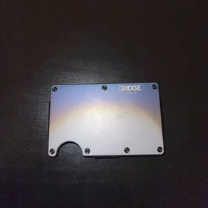 The ridge Titanium wallet